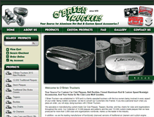 Tablet Screenshot of obrientruckers.com